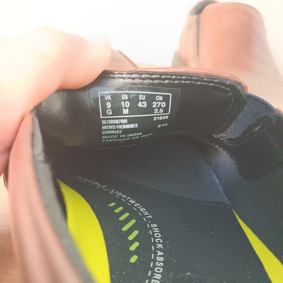 Bostonian Flexlite Mens 10 M Brown Loafers Shoes Bolton Used 21938 - Picture 11 of 11